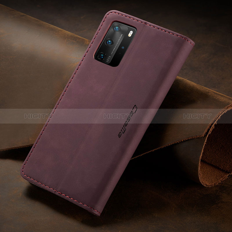 Handytasche Stand Schutzhülle Flip Leder Hülle C02S für Huawei P40 Pro