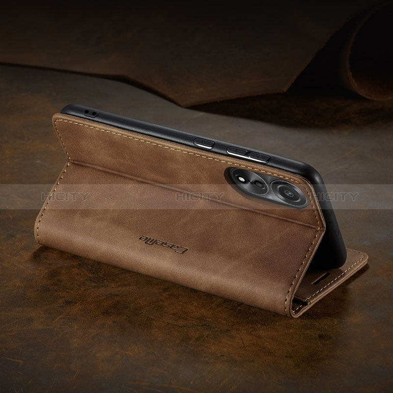 Handytasche Stand Schutzhülle Flip Leder Hülle C02S für Oppo A78 4G