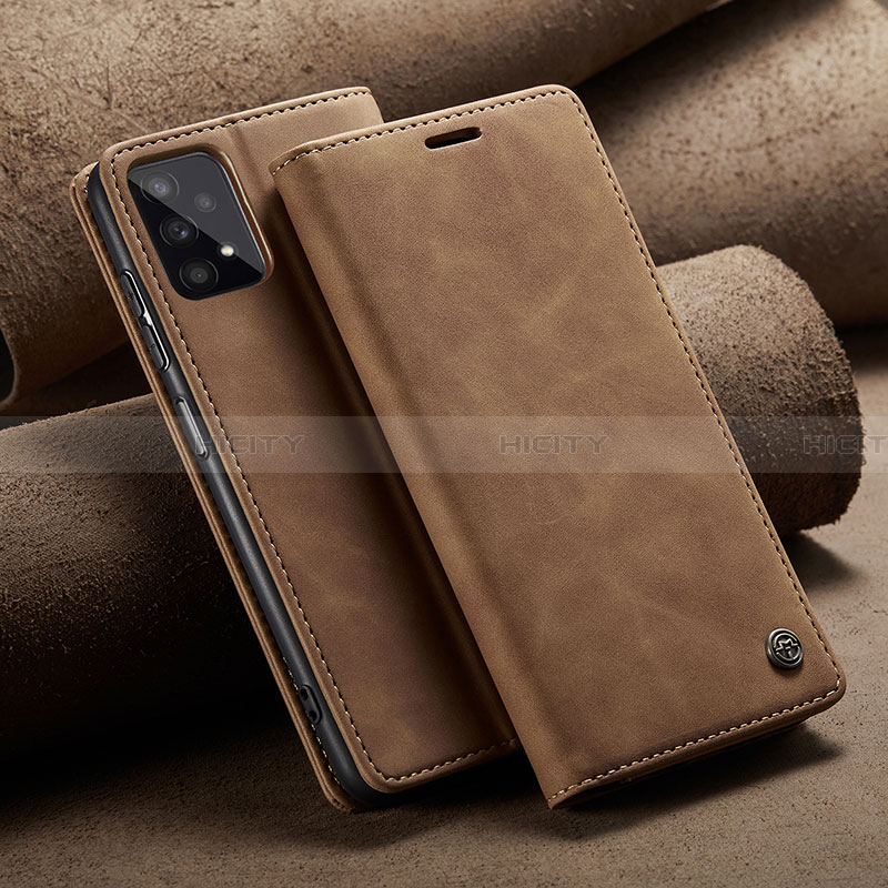 Handytasche Stand Schutzhülle Flip Leder Hülle C02S für Samsung Galaxy A32 5G groß