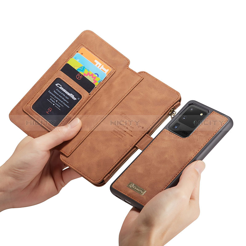 Handytasche Stand Schutzhülle Flip Leder Hülle C02S für Samsung Galaxy S20 Ultra 5G