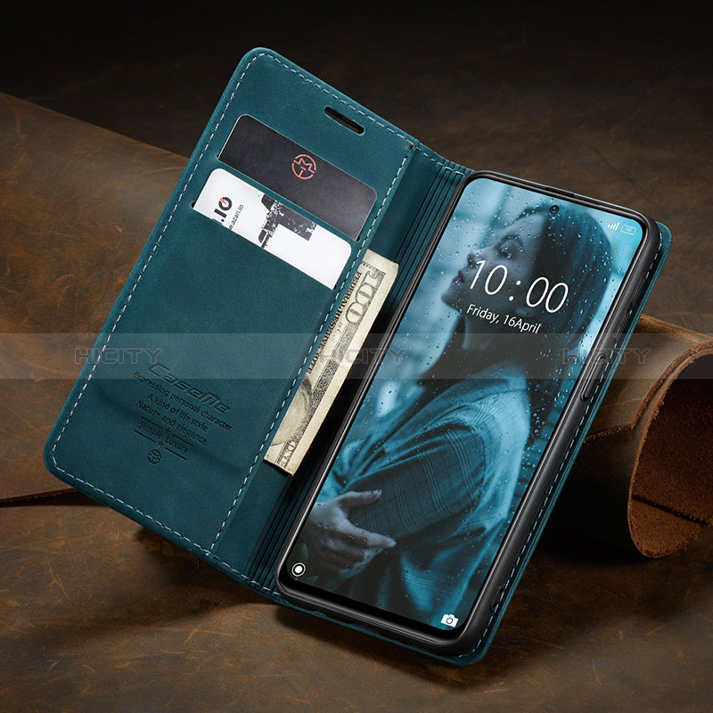 Handytasche Stand Schutzhülle Flip Leder Hülle C02S für Xiaomi Poco M5S groß