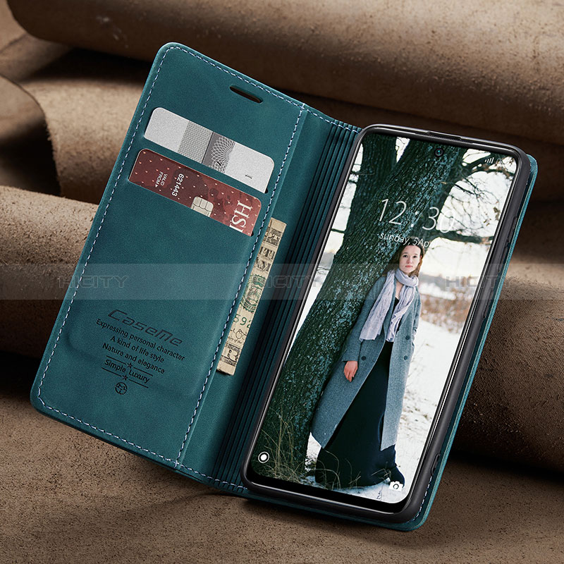 Handytasche Stand Schutzhülle Flip Leder Hülle C02S für Xiaomi Redmi Note 11 4G (2022) groß