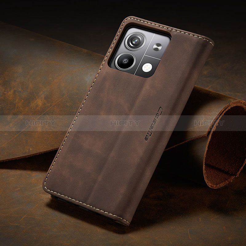 Handytasche Stand Schutzhülle Flip Leder Hülle C02S für Xiaomi Redmi Note 13 5G groß