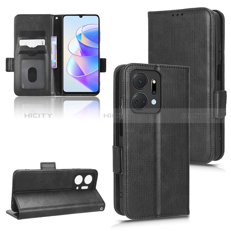 Handytasche Stand Schutzhülle Flip Leder Hülle C02X für Huawei Honor X7a groß