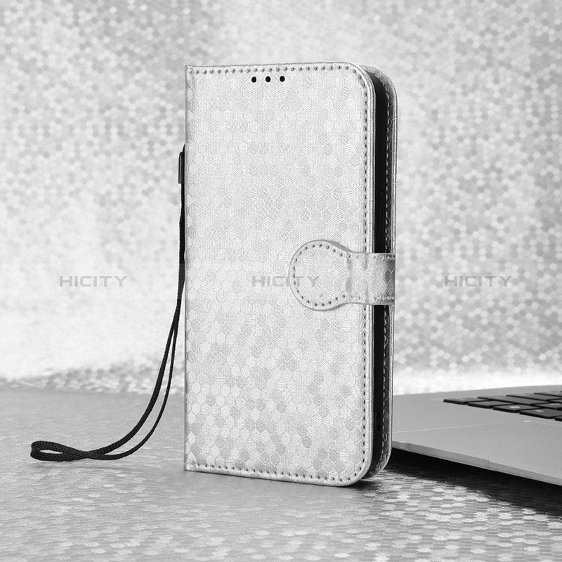 Handytasche Stand Schutzhülle Flip Leder Hülle C02X für Huawei Honor X9 5G Silber Plus