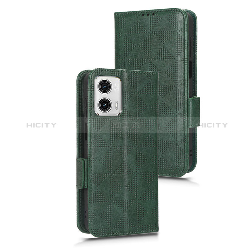 Handytasche Stand Schutzhülle Flip Leder Hülle C02X für Motorola Moto G53j 5G groß