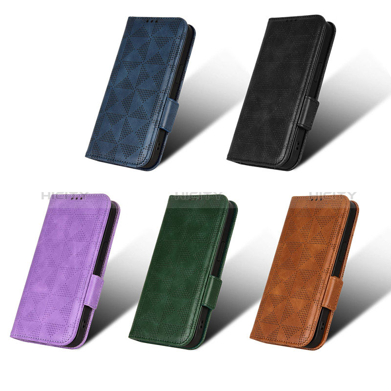 Handytasche Stand Schutzhülle Flip Leder Hülle C02X für Motorola Moto G72