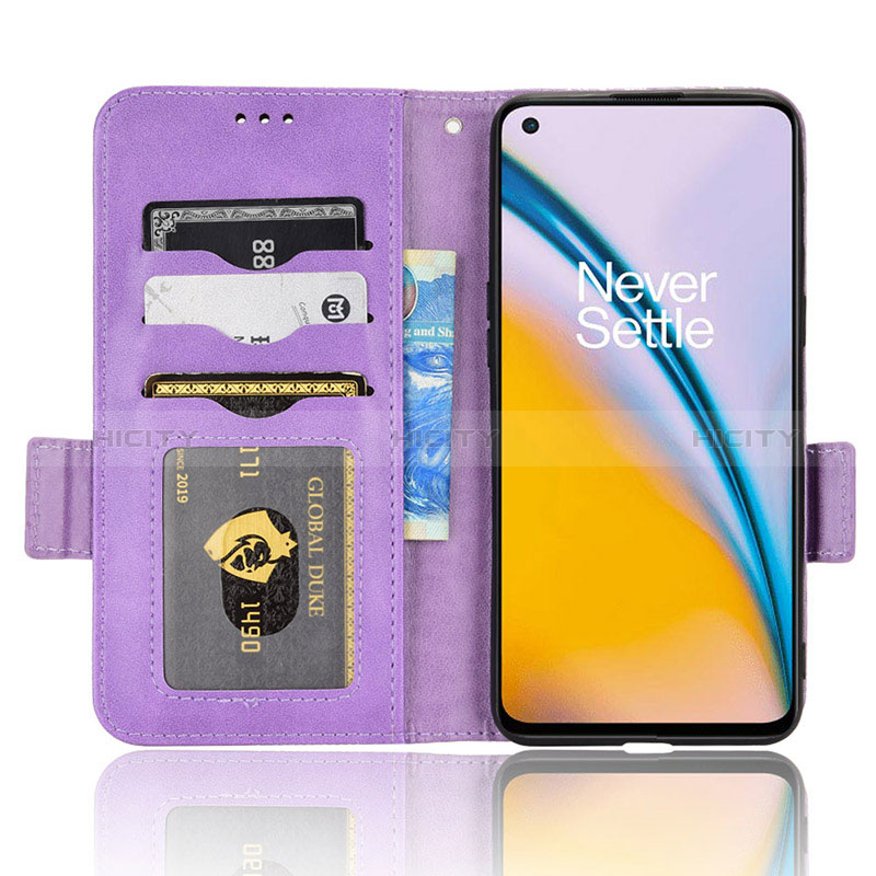 Handytasche Stand Schutzhülle Flip Leder Hülle C02X für OnePlus Nord 2 5G groß