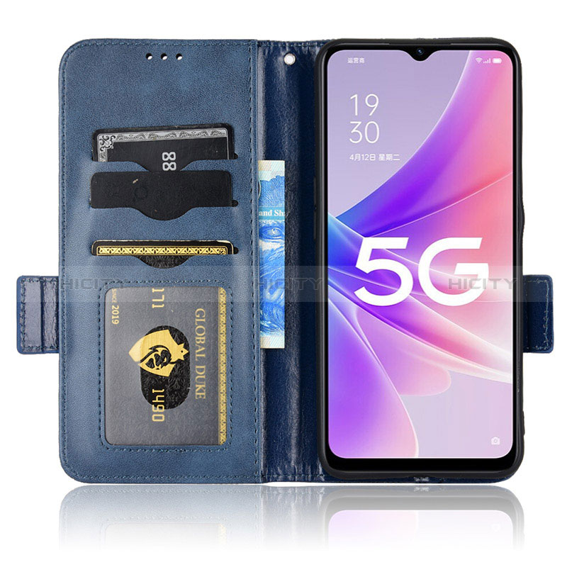 Handytasche Stand Schutzhülle Flip Leder Hülle C02X für Oppo A56S 5G