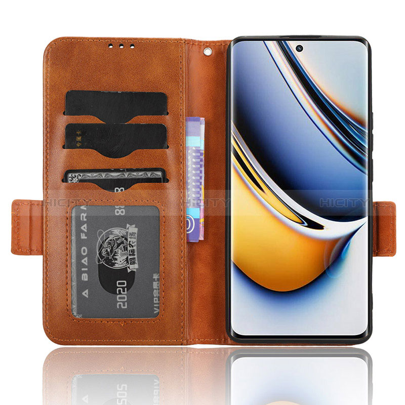 Handytasche Stand Schutzhülle Flip Leder Hülle C02X für Realme 11 Pro+ Plus 5G