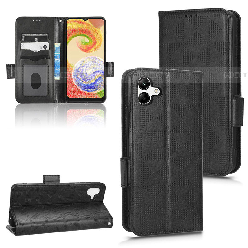 Handytasche Stand Schutzhülle Flip Leder Hülle C02X für Samsung Galaxy A04E