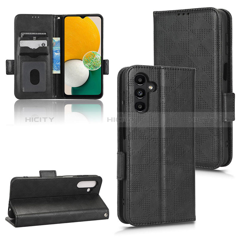 Handytasche Stand Schutzhülle Flip Leder Hülle C02X für Samsung Galaxy A04s groß