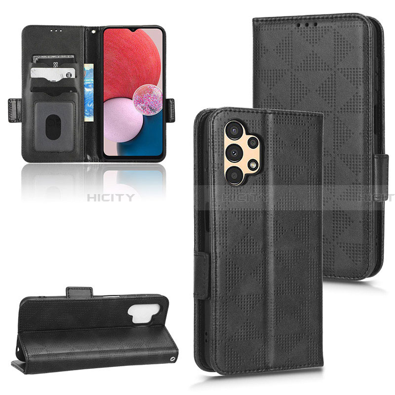 Handytasche Stand Schutzhülle Flip Leder Hülle C02X für Samsung Galaxy A13 4G groß