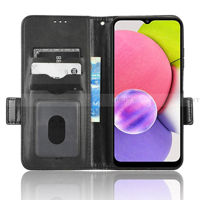 Handytasche Stand Schutzhülle Flip Leder Hülle C02X für Samsung Galaxy F02S SM-E025F groß