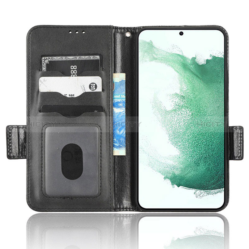 Handytasche Stand Schutzhülle Flip Leder Hülle C02X für Samsung Galaxy S22 5G