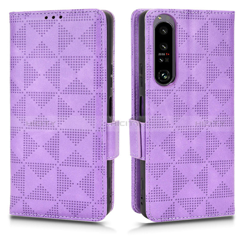 Handytasche Stand Schutzhülle Flip Leder Hülle C02X für Sony Xperia 1 IV SO-51C