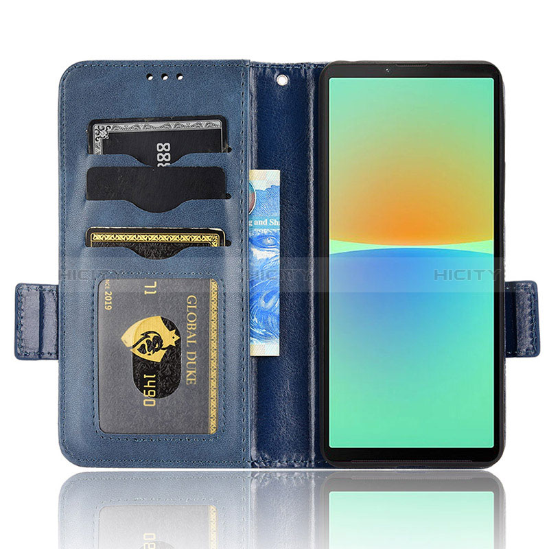 Handytasche Stand Schutzhülle Flip Leder Hülle C02X für Sony Xperia 10 IV SO-52C