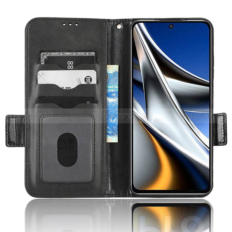 Handytasche Stand Schutzhülle Flip Leder Hülle C02X für Xiaomi Poco X4 Pro 5G groß