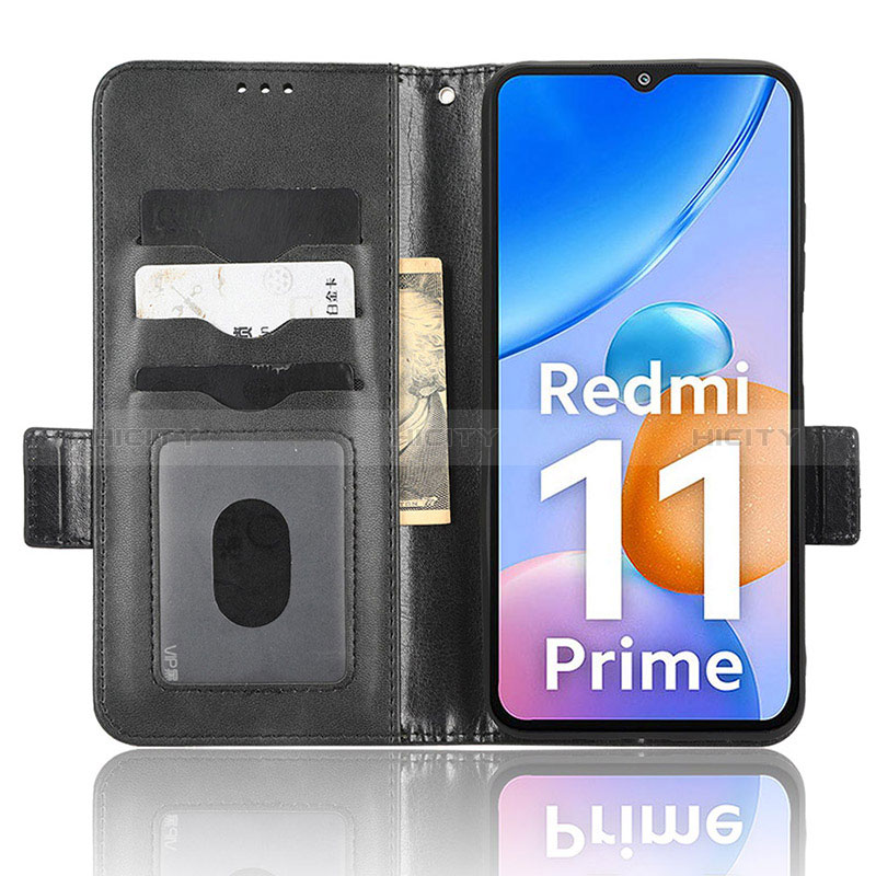 Handytasche Stand Schutzhülle Flip Leder Hülle C02X für Xiaomi Redmi 11 Prime 4G