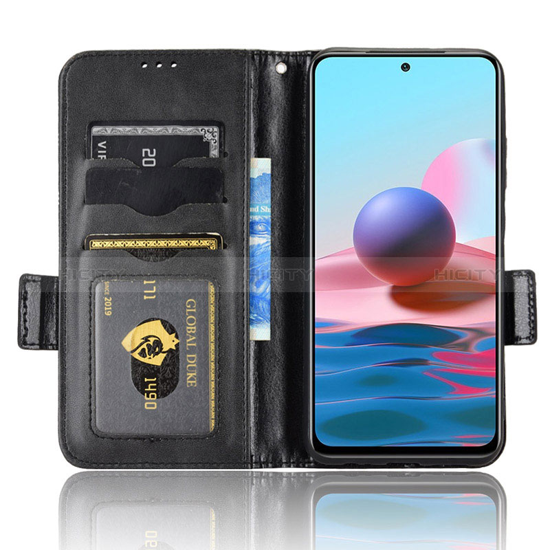 Handytasche Stand Schutzhülle Flip Leder Hülle C02X für Xiaomi Redmi Note 10 4G groß