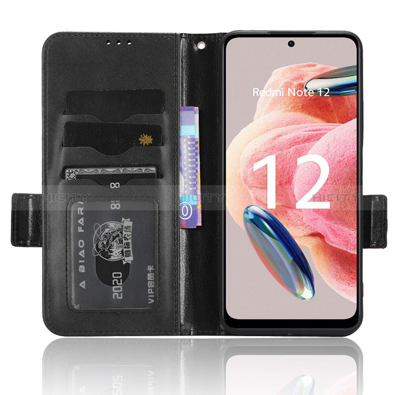 Handytasche Stand Schutzhülle Flip Leder Hülle C02X für Xiaomi Redmi Note 12 4G groß