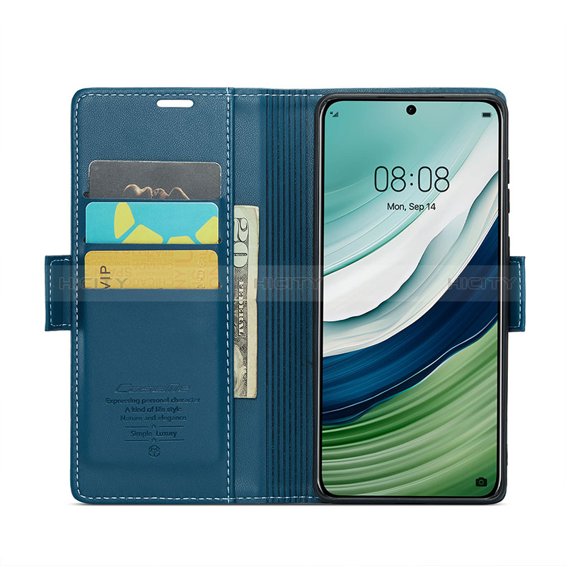 Handytasche Stand Schutzhülle Flip Leder Hülle C03S für Huawei Mate 60 groß