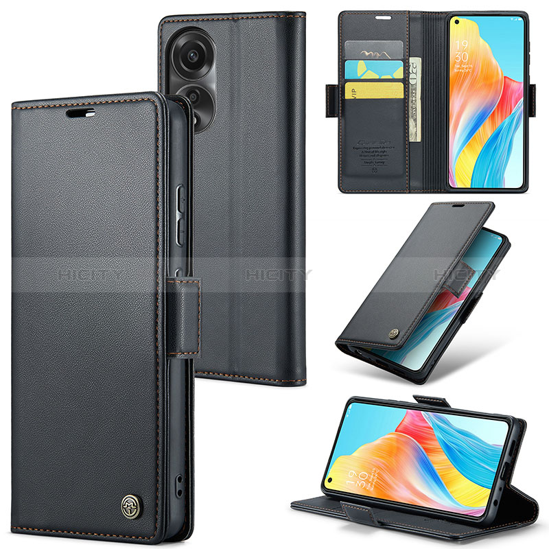 Handytasche Stand Schutzhülle Flip Leder Hülle C03S für Oppo A78 4G