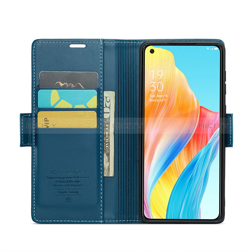 Handytasche Stand Schutzhülle Flip Leder Hülle C03S für Oppo A78 4G