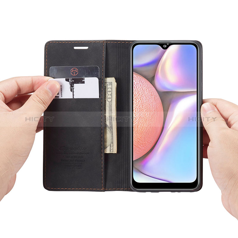 Handytasche Stand Schutzhülle Flip Leder Hülle C03S für Samsung Galaxy A10s groß