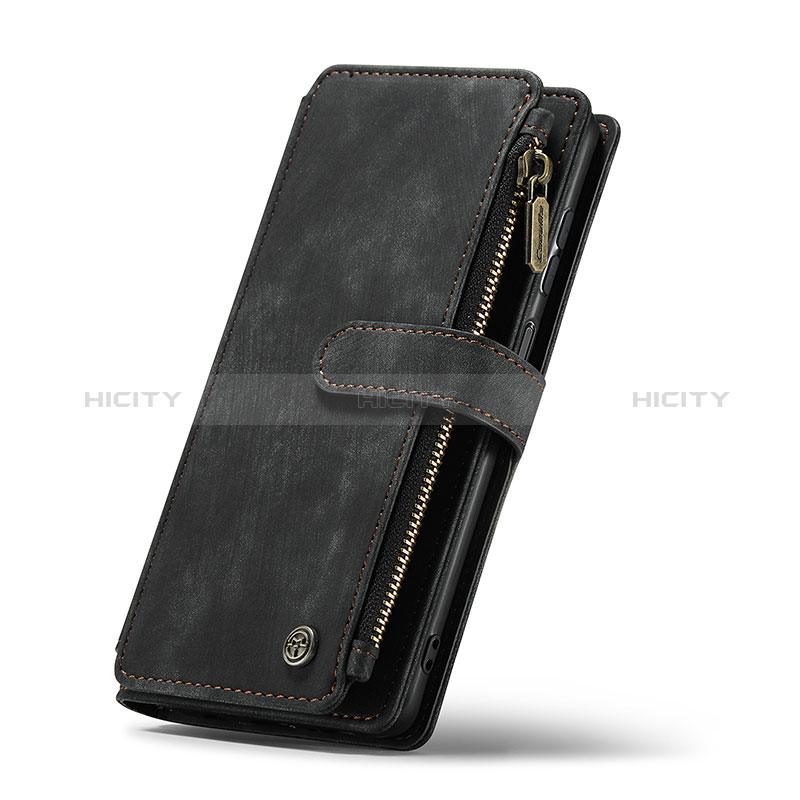 Handytasche Stand Schutzhülle Flip Leder Hülle C03S für Samsung Galaxy A12 groß