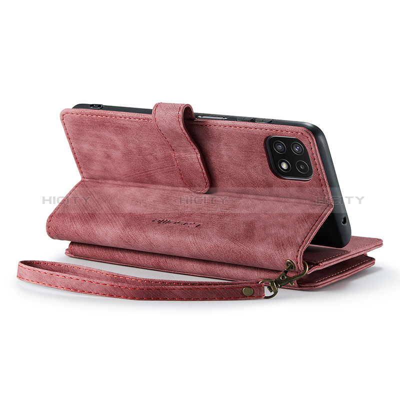 Handytasche Stand Schutzhülle Flip Leder Hülle C03S für Samsung Galaxy A22s 5G groß