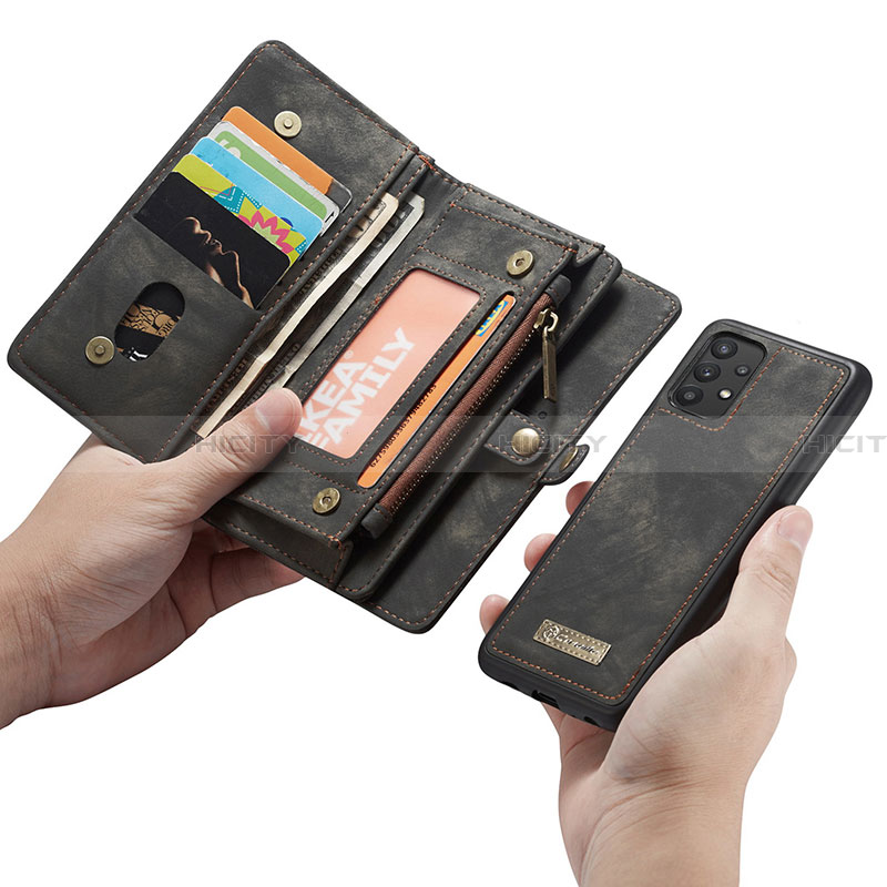 Handytasche Stand Schutzhülle Flip Leder Hülle C03S für Samsung Galaxy A32 4G