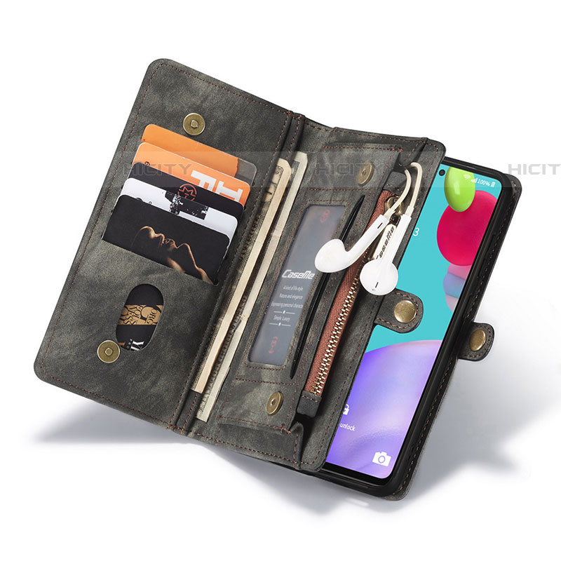 Handytasche Stand Schutzhülle Flip Leder Hülle C03S für Samsung Galaxy A52 4G groß