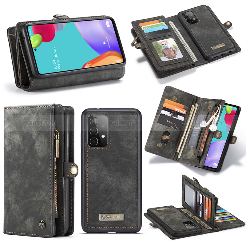 Handytasche Stand Schutzhülle Flip Leder Hülle C03S für Samsung Galaxy A52s 5G