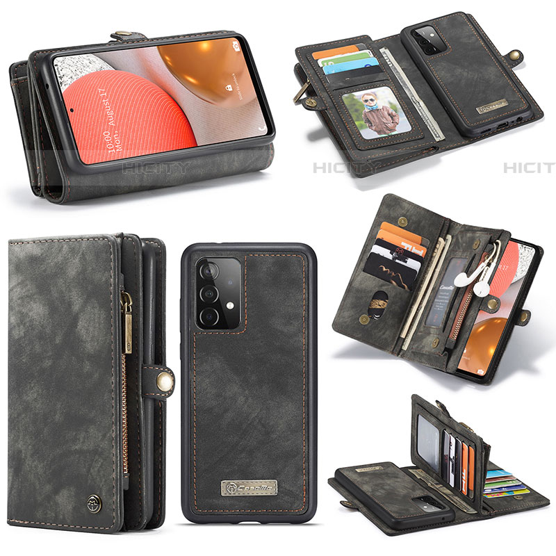 Handytasche Stand Schutzhülle Flip Leder Hülle C03S für Samsung Galaxy A72 4G