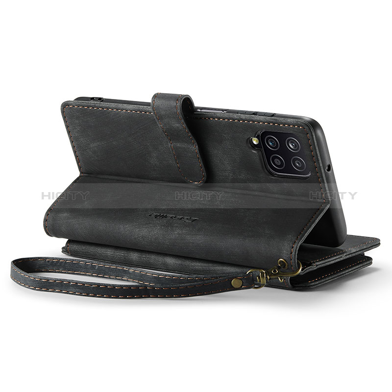 Handytasche Stand Schutzhülle Flip Leder Hülle C03S für Samsung Galaxy M12