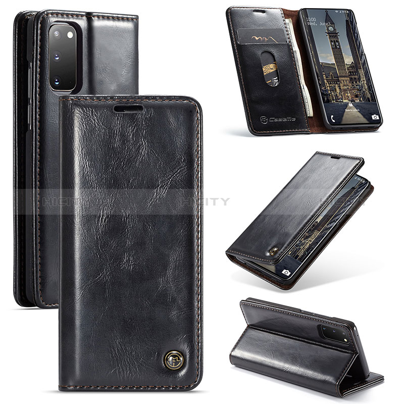 Handytasche Stand Schutzhülle Flip Leder Hülle C03S für Samsung Galaxy S20 groß