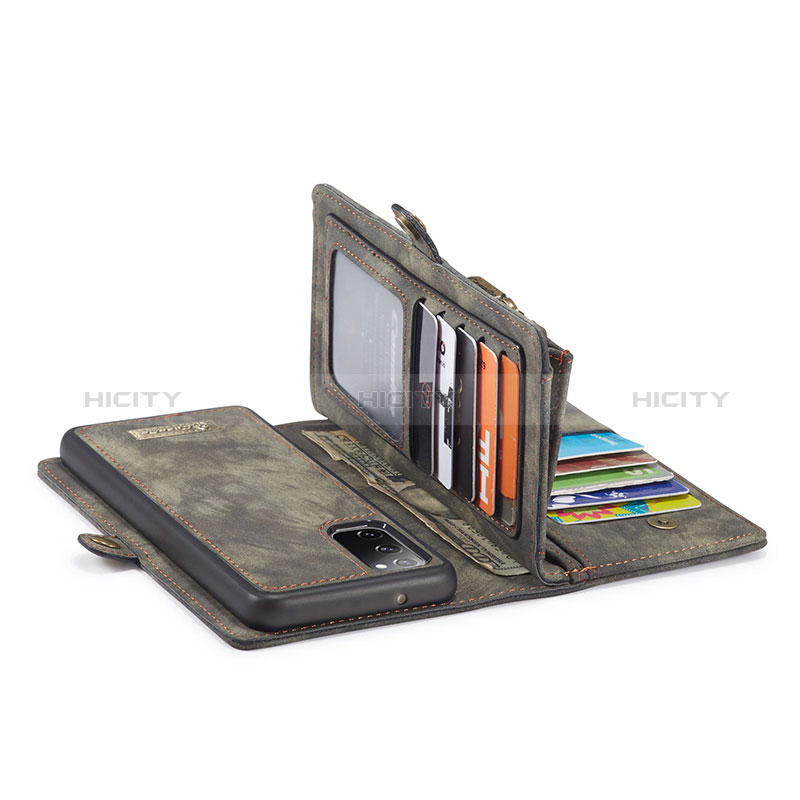 Handytasche Stand Schutzhülle Flip Leder Hülle C03S für Samsung Galaxy S20 FE 4G groß