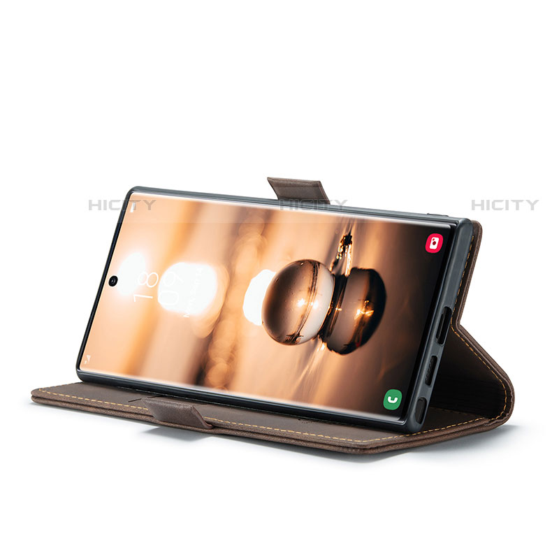 Handytasche Stand Schutzhülle Flip Leder Hülle C03S für Samsung Galaxy S21 Ultra 5G