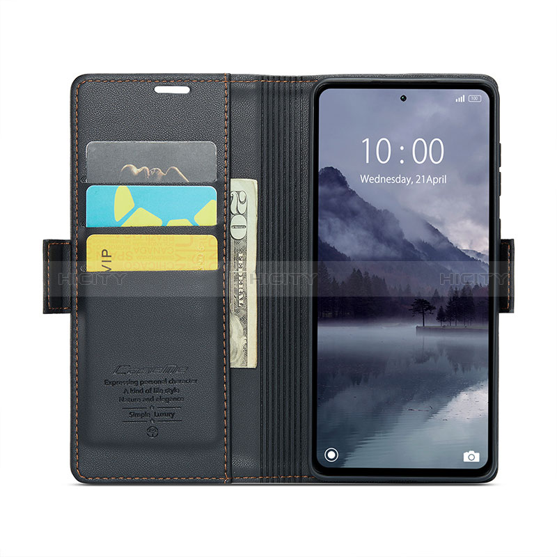 Handytasche Stand Schutzhülle Flip Leder Hülle C03S für Xiaomi Poco M6 Pro 5G