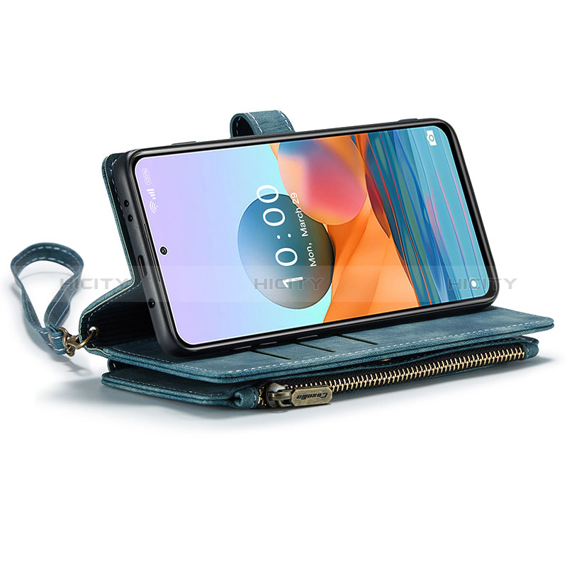 Handytasche Stand Schutzhülle Flip Leder Hülle C03S für Xiaomi Redmi Note 10 Pro Max groß