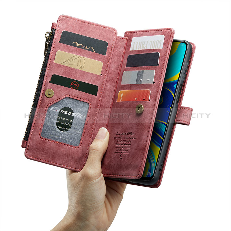 Handytasche Stand Schutzhülle Flip Leder Hülle C03S für Xiaomi Redmi Note 9 Pro Max