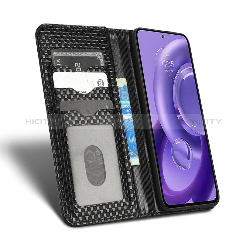 Handytasche Stand Schutzhülle Flip Leder Hülle C03X für Motorola Moto Edge 30 Lite 5G groß