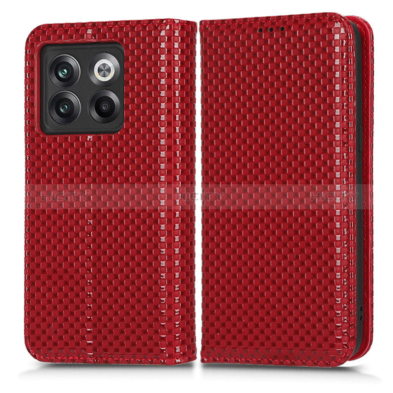 Handytasche Stand Schutzhülle Flip Leder Hülle C03X für OnePlus Ace Pro 5G Rot