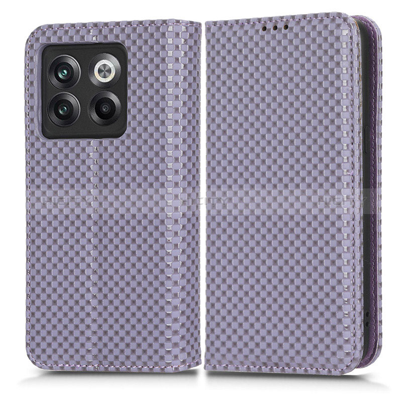 Handytasche Stand Schutzhülle Flip Leder Hülle C03X für OnePlus Ace Pro 5G Violett