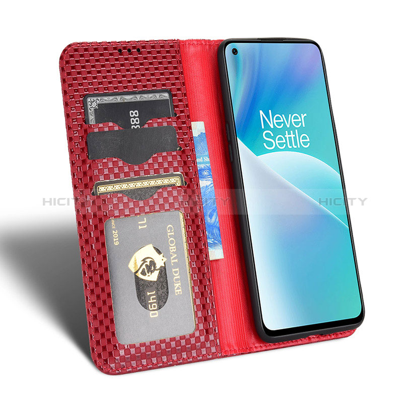 Handytasche Stand Schutzhülle Flip Leder Hülle C03X für OnePlus Nord 2T 5G