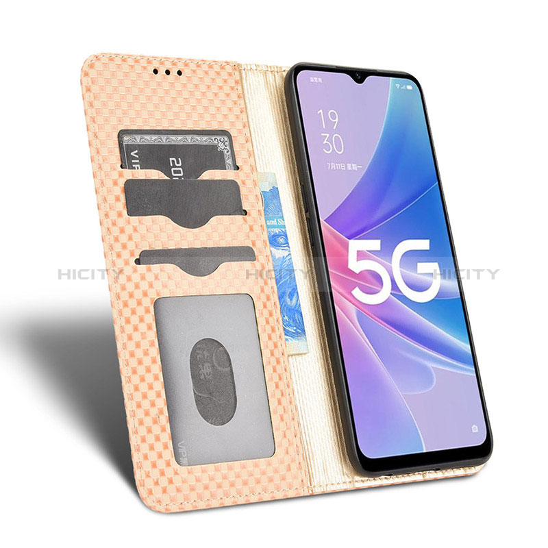 Handytasche Stand Schutzhülle Flip Leder Hülle C03X für Oppo A1 5G