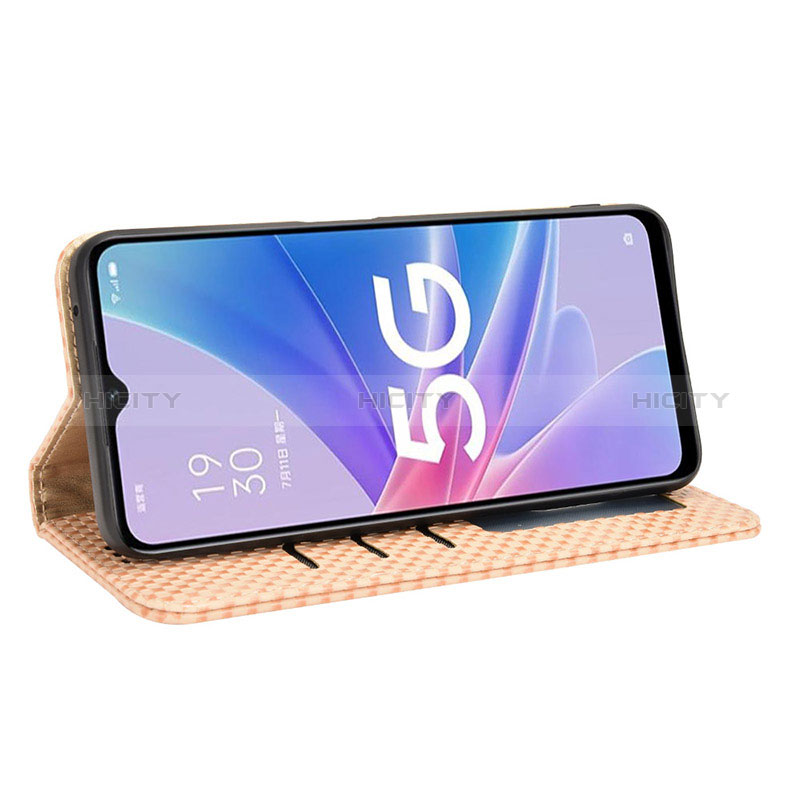 Handytasche Stand Schutzhülle Flip Leder Hülle C03X für Oppo A1x 5G groß