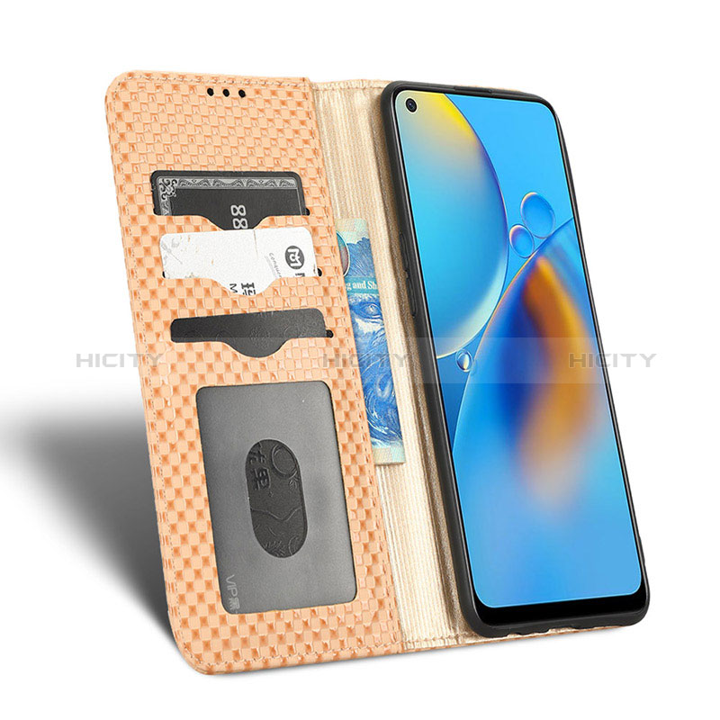 Handytasche Stand Schutzhülle Flip Leder Hülle C03X für Oppo A95 4G