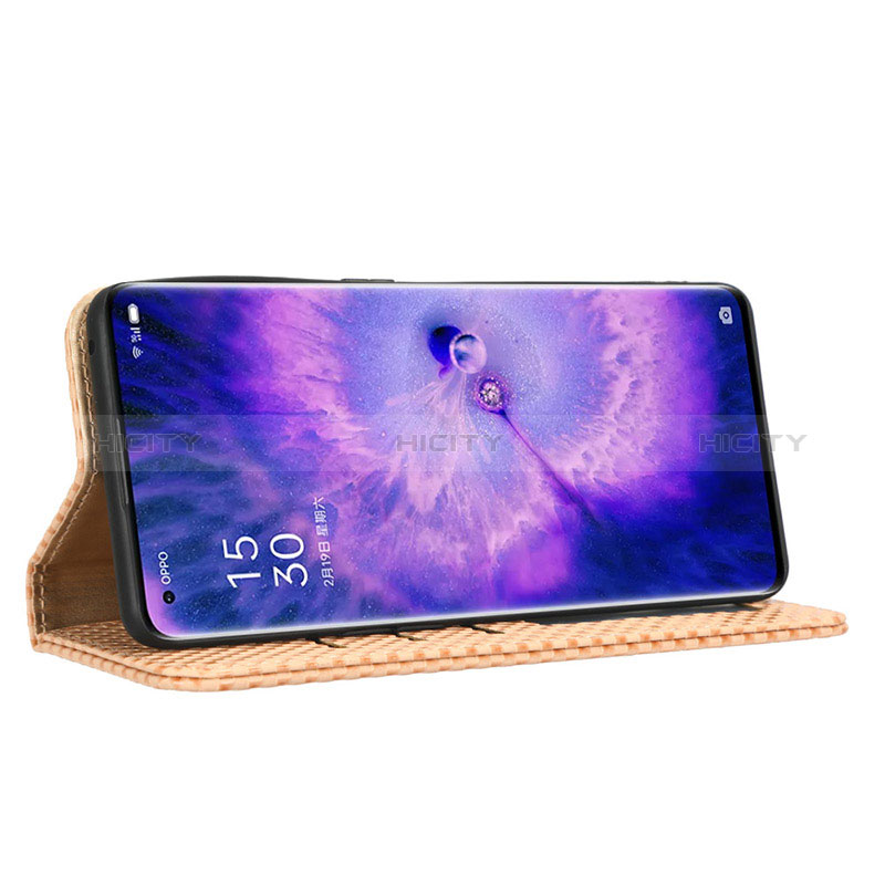 Handytasche Stand Schutzhülle Flip Leder Hülle C03X für Oppo Find X5 5G